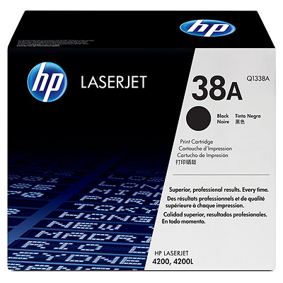 Mực in HP 38A Black LaserJet Toner Cartridge (Q1338A)